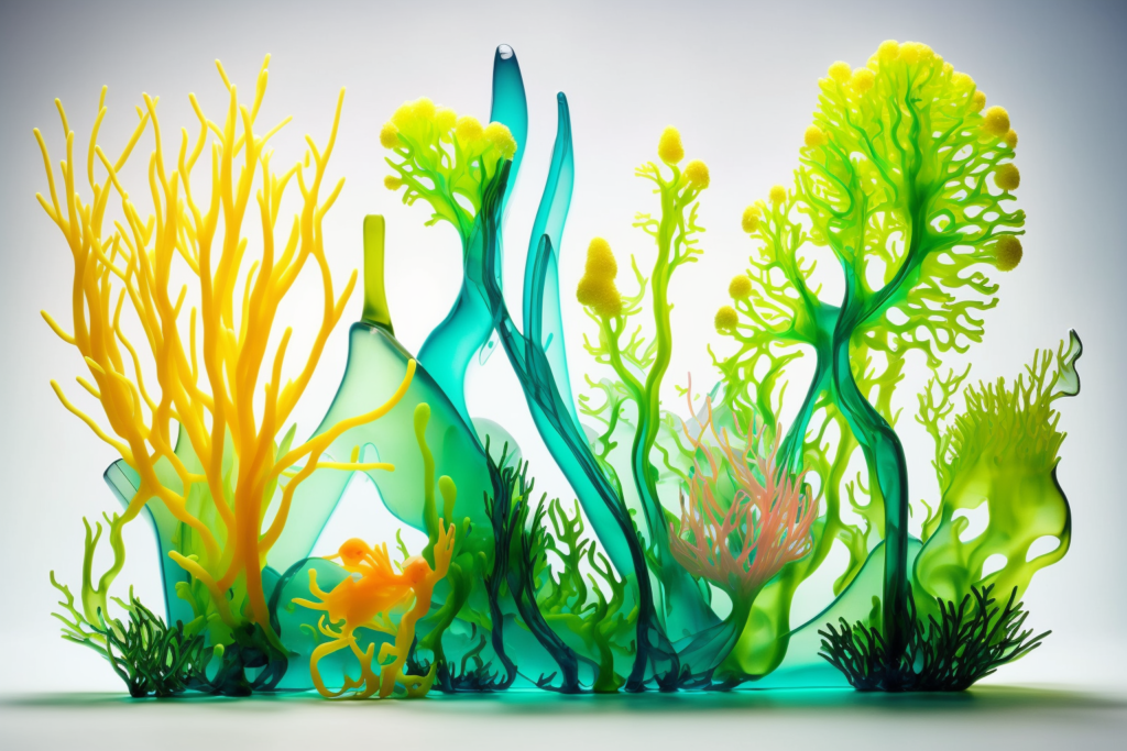 seaweed that looks like plastics